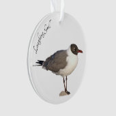 Laughing Gull Ornament (Vorderseite)