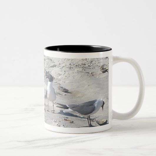 Laughing Gulls 11 Oz Tasse (Rechts)