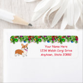 Laughing Holiday Welsh Corgi (Insitu)