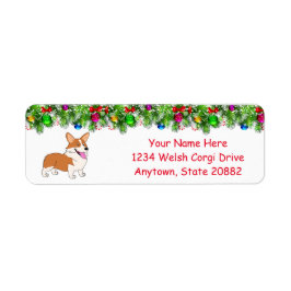 Laughing Holiday Welsh Corgi