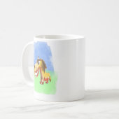 Laughing Horse Kaffeetasse (Vorderseite Links)