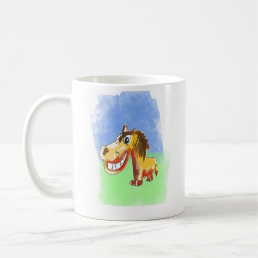 Laughing Horse Kaffeetasse (Links)