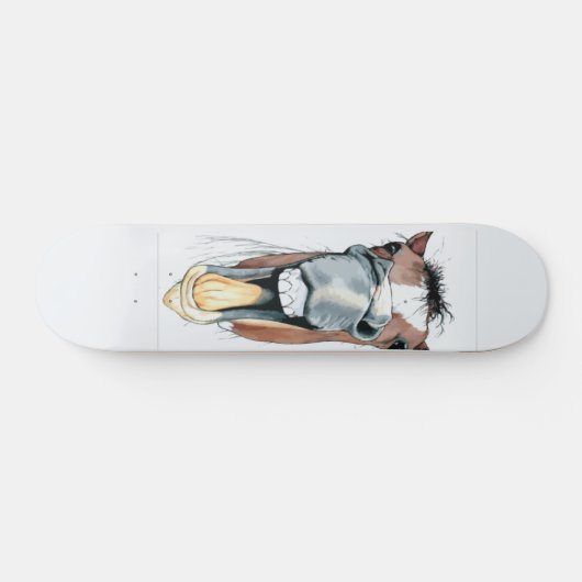 Laughing Horse Skateboard (Horizontal)
