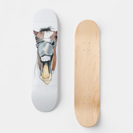 Laughing Horse Skateboard (Vorderseite)