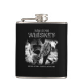 Laughing Hyena：Flask Flachmann (Vorderseite)