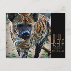 Laughing hyena [Postcard] Postkarte