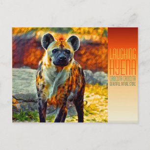Laughing hyena [Postcard] Postkarte
