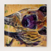 Laughing Hyena [Square Jigsaw puzzle] Puzzle (Horizontal)