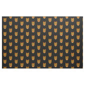 Laughing Jaguar Watercolor Black Stoff (Fat Quarter (45,7 x 55,9 cm))