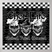 Laughing Koch Skulls Poster (Vorne)