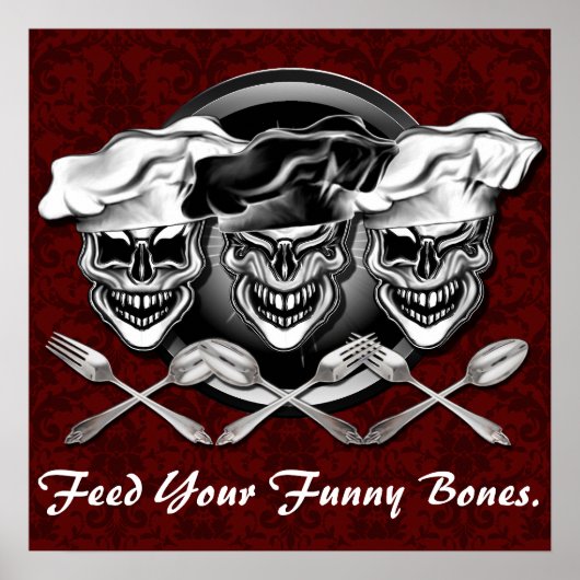 Laughing Koch Skulls Poster (Vorne)