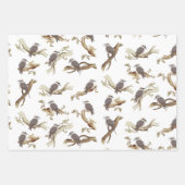Laughing Kookaburra Australian Bird Eucalyptus Geschenkpapier Set (Vorderseite 3)