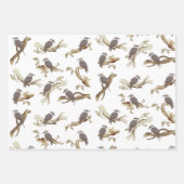 Laughing Kookaburra Australian Bird Eucalyptus Geschenkpapier Set (Vorderseite)