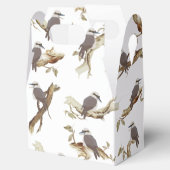 Laughing Kookaburra Australian Bird Eucalyptus Geschenkschachtel (Geöffnet)