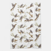 Laughing Kookaburra Australian Bird Eucalyptus Geschirrtuch (Vertikal)