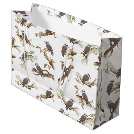 Laughing Kookaburra Australian Bird Eucalyptus Große Geschenktüte