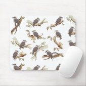 Laughing Kookaburra Australian Bird Eucalyptus Mousepad (Mit Mouse)
