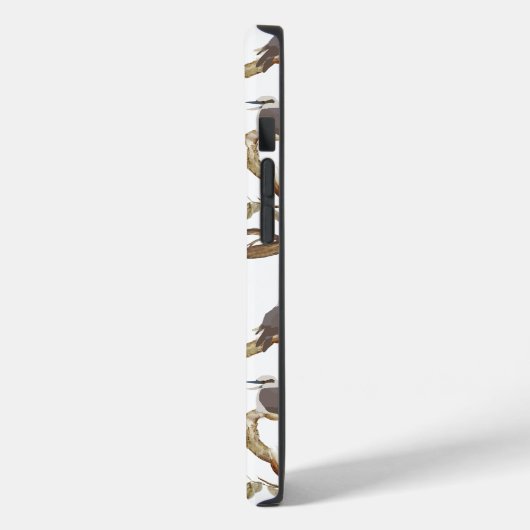 Laughing Kookaburra Australian Eucalyptus Monogram Case-Mate iPhone Hülle (Rückseite / Links)