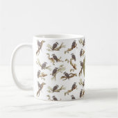 Laughing Kookaburra Australian Eucalyptus Monogram Kaffeetasse (Links)