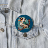 Laughing Kookaburra Button (Beispiel)