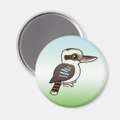 Laughing Kookaburra Magnet (Vorderseite/Rückseite)