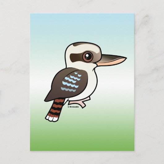 Laughing Kookaburra Postkarte (Vorderseite)