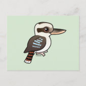 Laughing Kookaburra Postkarte (Vorderseite)
