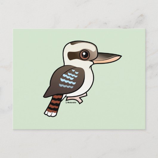 Laughing Kookaburra Postkarte (Vorderseite)