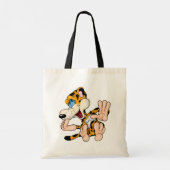 Laughing Leopard Tote Bag Tragetasche (Rückseite)