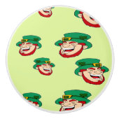 Laughing LKobolde auf hellgrün Keramikknauf (Vorderseite)