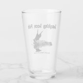 Laughing Loon Pub Bierglas Glas (Rückseite)