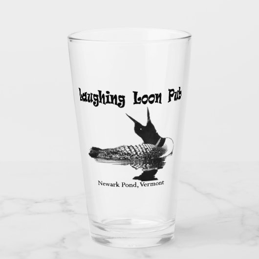 Laughing Loon Pub Bierglas Glas (Vorderseite)