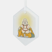 Laughing Maitreya Buddha Ornament (Vorderseite Links)