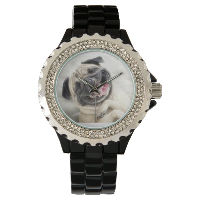 Laughing Mops Watch Armbanduhr (Vorderseite)