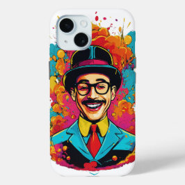 Laughing Pee Wee Herman iPhone 15 Case" Case-Mate iPhone Hülle
