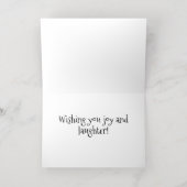 Laughing Santa Reindeer Lab Folded (Innen Mitte)