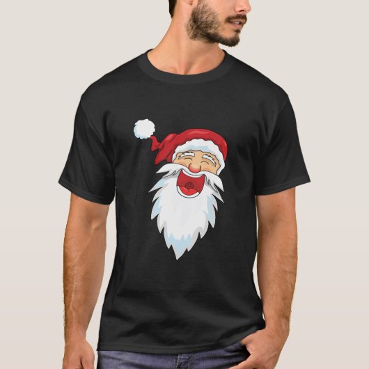 Laughing Santa T-Shirt (Vorderseite)