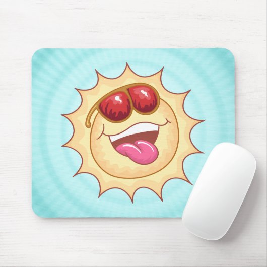 Laughing Sun Mousepad (Mit Mouse)