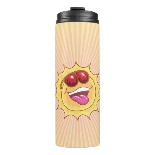 Laughing Sun Thermosbecher (Vorderseite)