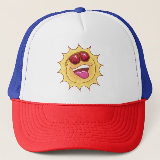 Laughing Sun Truckerkappe (Vorderseite)