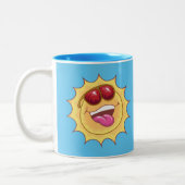 Laughing Sun Zweifarbige Tasse (Links)