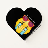 Laughing Through Tears Notizblock (Rückseite)