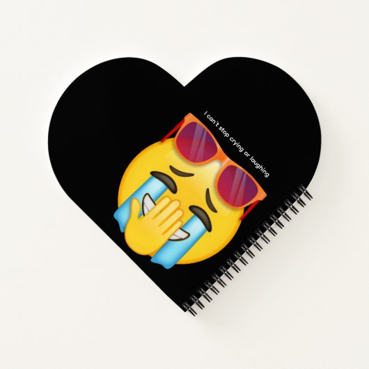 Laughing Through Tears Notizblock (Rückseite)