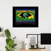 Laughing Tiger Sour Citrus Kunstposter Poster (Heimbüro)