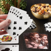 Laughing Young Actress Spielkarten (In Situ)