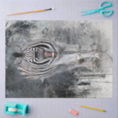 Laughing Zebra Wildlife Decoupage Seidenpapier (Basteln)