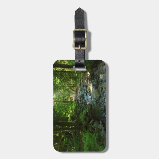 Laughingwater Crew am Monte Rainier Nationalpark Gepäckanhänger (Vorderseite vertikal)