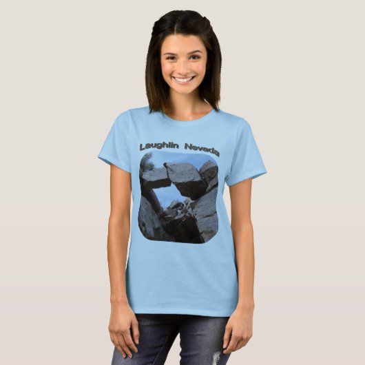 Laughlin Nevada Bogen-T-Shirt T-Shirt (Vorne ganz)