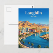 Laughlin, Nevada Postkarte (Vorne/Hinten)