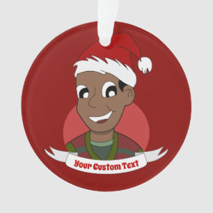 Laughman Weihnachts-Cartoon Ornament